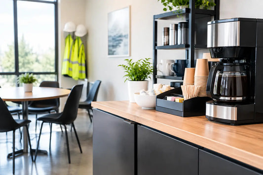 Guide Coffee Breakroom Setup for Work Crews