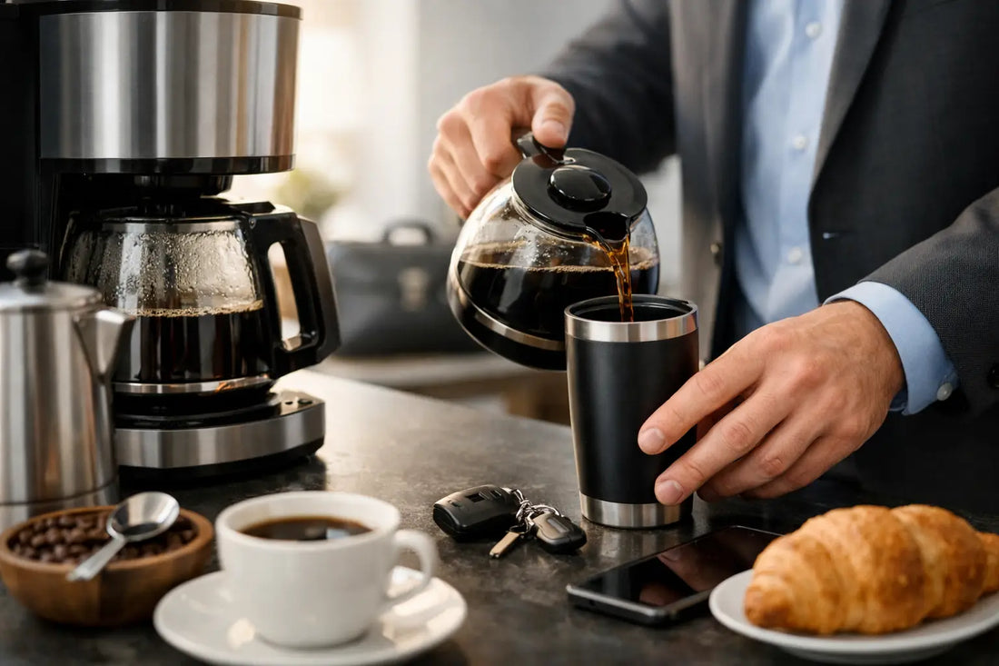 How to Brew Coffee Before Shift Without Wasting Time