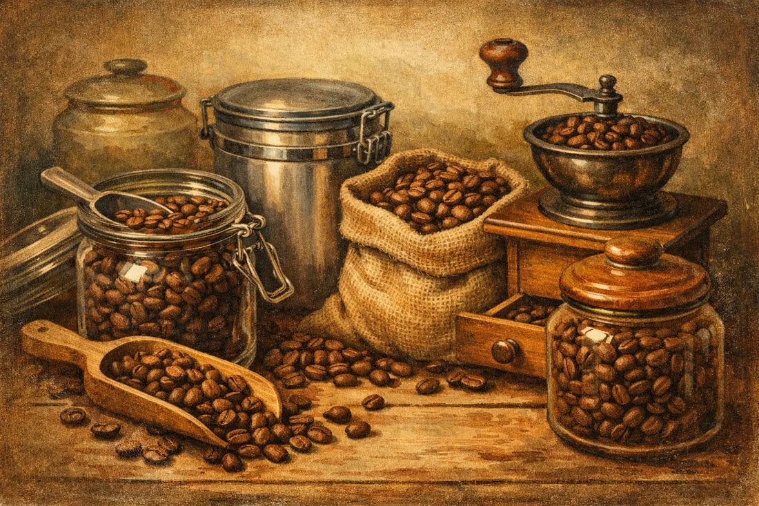 How to Store Fresh Roasted Coffee Beans