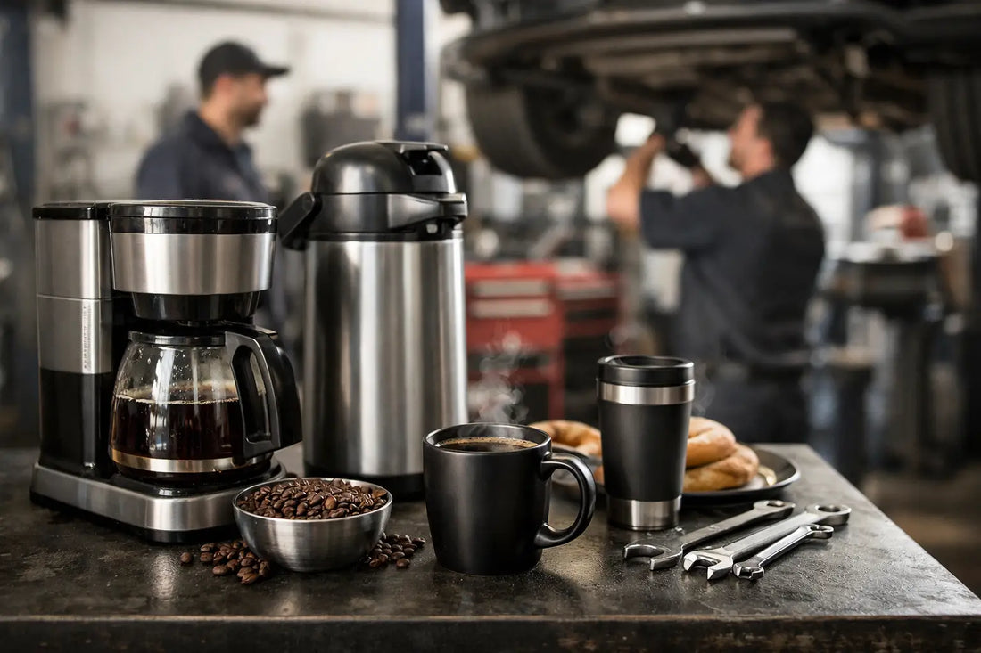 Breakroom Coffee for Mechanics That Pulls Its Weight