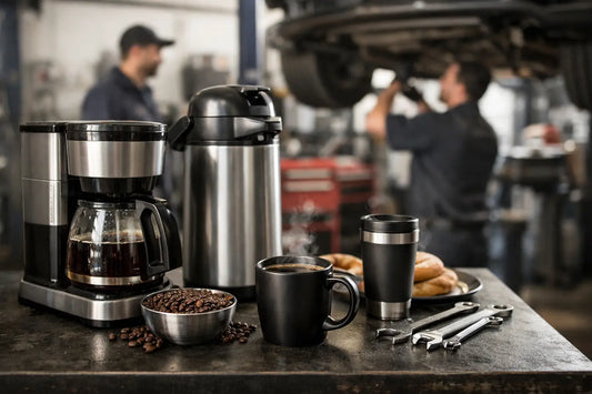 Breakroom Coffee for Mechanics That Pulls Its Weight