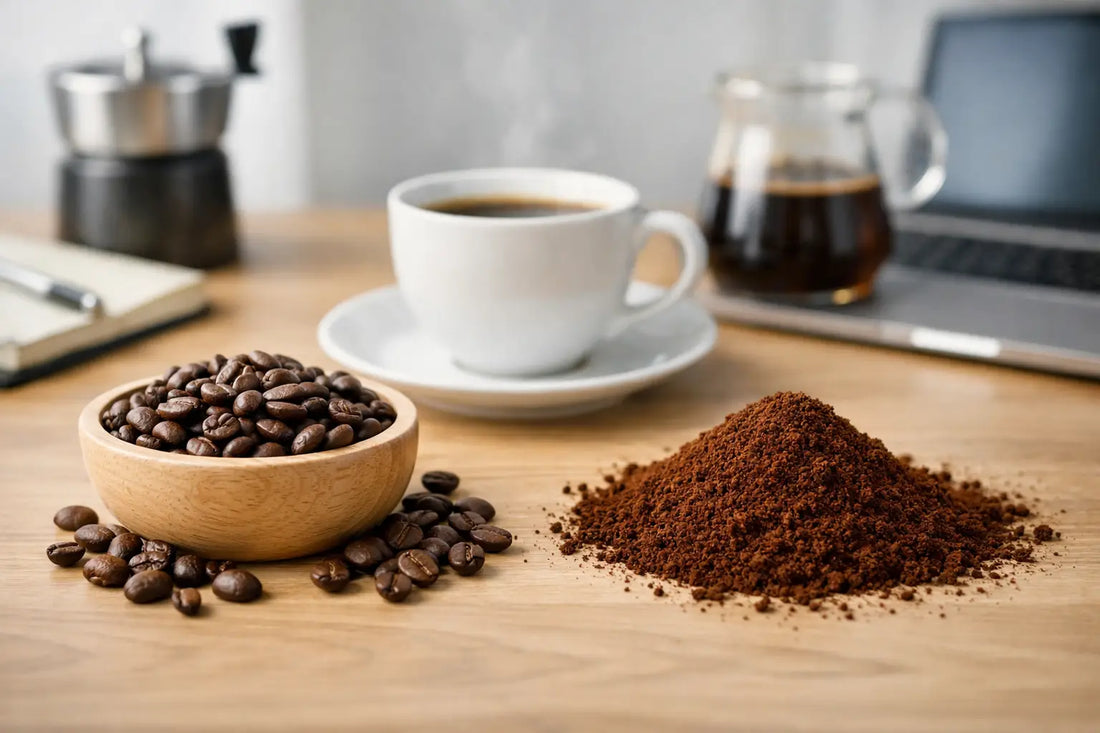 Whole Bean Versus Ground Coffee for Workdays